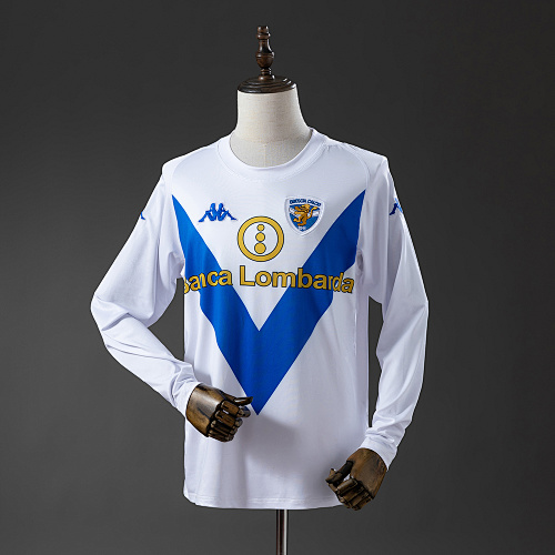 Brescia Calcio 2003 Visitante Manga longa Retrô Camisa S-XXL