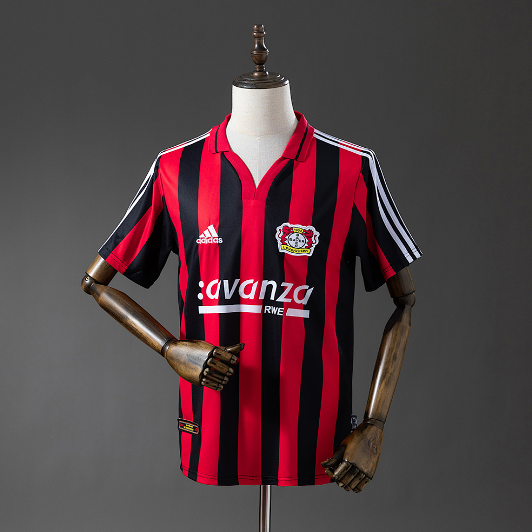 Leverkusen 00/01 Titular Retrô Camisa S-XXL, foto 1