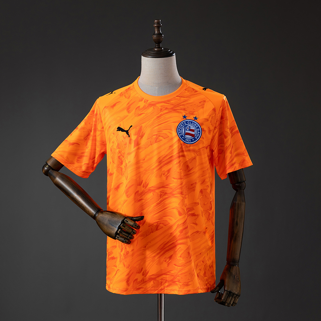 Bahia 26/27 Goleiro-Orange Camisa S-4XL, foto 1