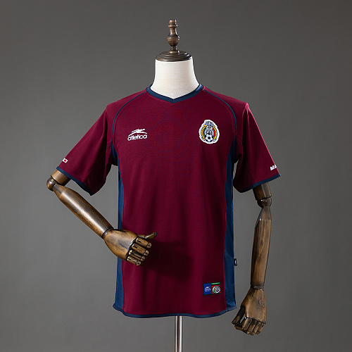 Mexico 2002 Third Retrô Camisa S-XXL