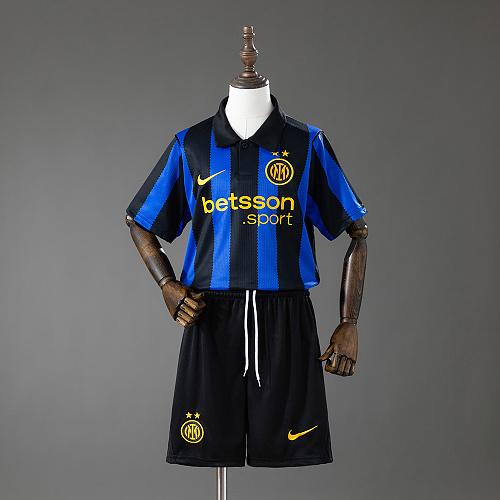Inter Milan 26/27 Titular Kit infantil Tamanho 16-28
