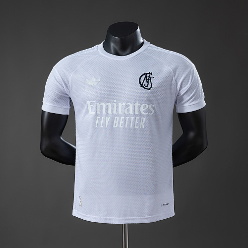 Real Madrid 125th Anniversary Versão jogador Camisa S-3XL