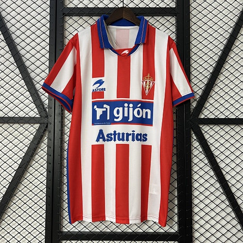 Retrô Sporting Gijon 01/02 Titular Tamanho S-XXL