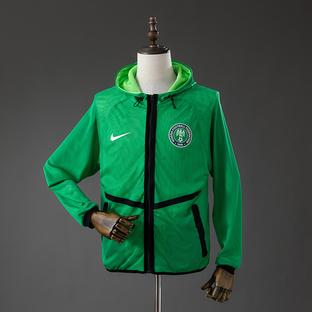 Nigeria 2026 Men's Football Anthem Jacket - Green S-XXL, foto 1