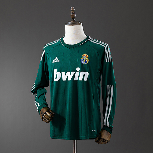 Real Madrid 2012/13 Second Visitante Manga longa Retrô Camisa S-XXL