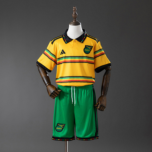 Jamaica 2026 Titular Kit infantil Tamanho 16-28