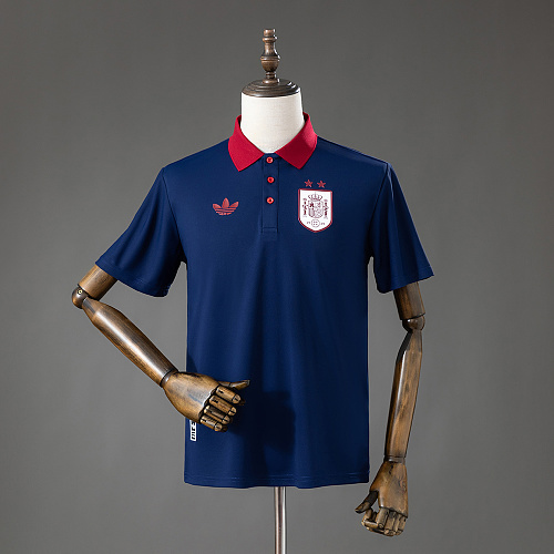 Spain 26/27 Polo Blue Camisa S-4XL