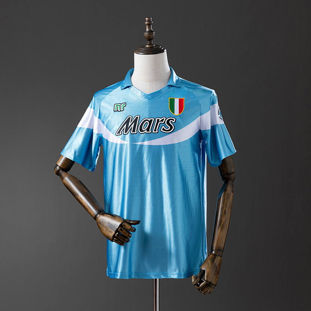 Napoli 90/91 Titular Retrô Camisa S-XXL, foto 1