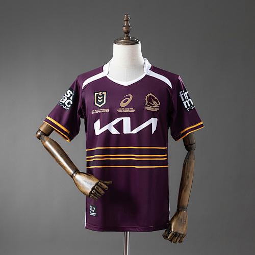 NRL Brisbane Broncos 2025 Champion Edition Camisa S-7XL