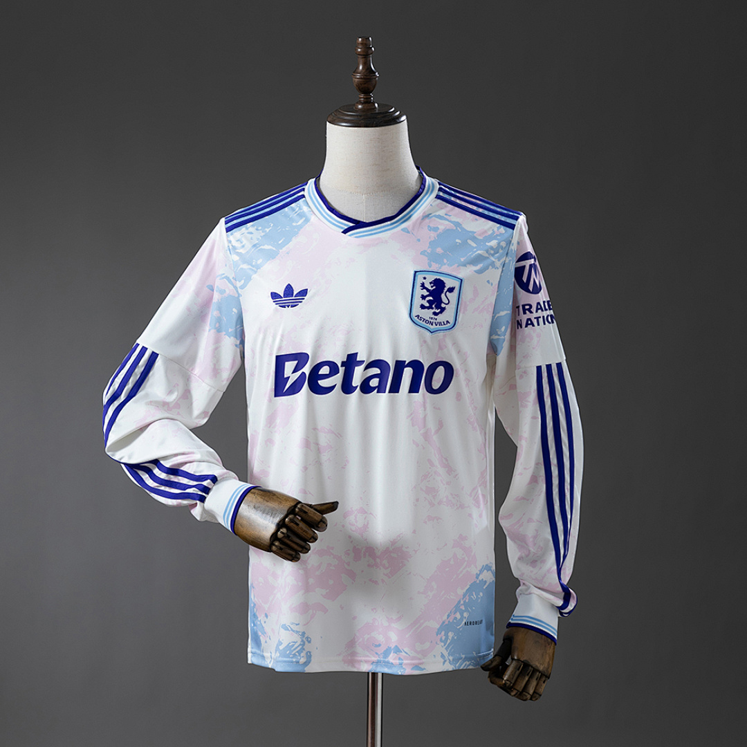 Aston Villa 25/26 Terceira Manga longa Camisa S-4XL, foto 1