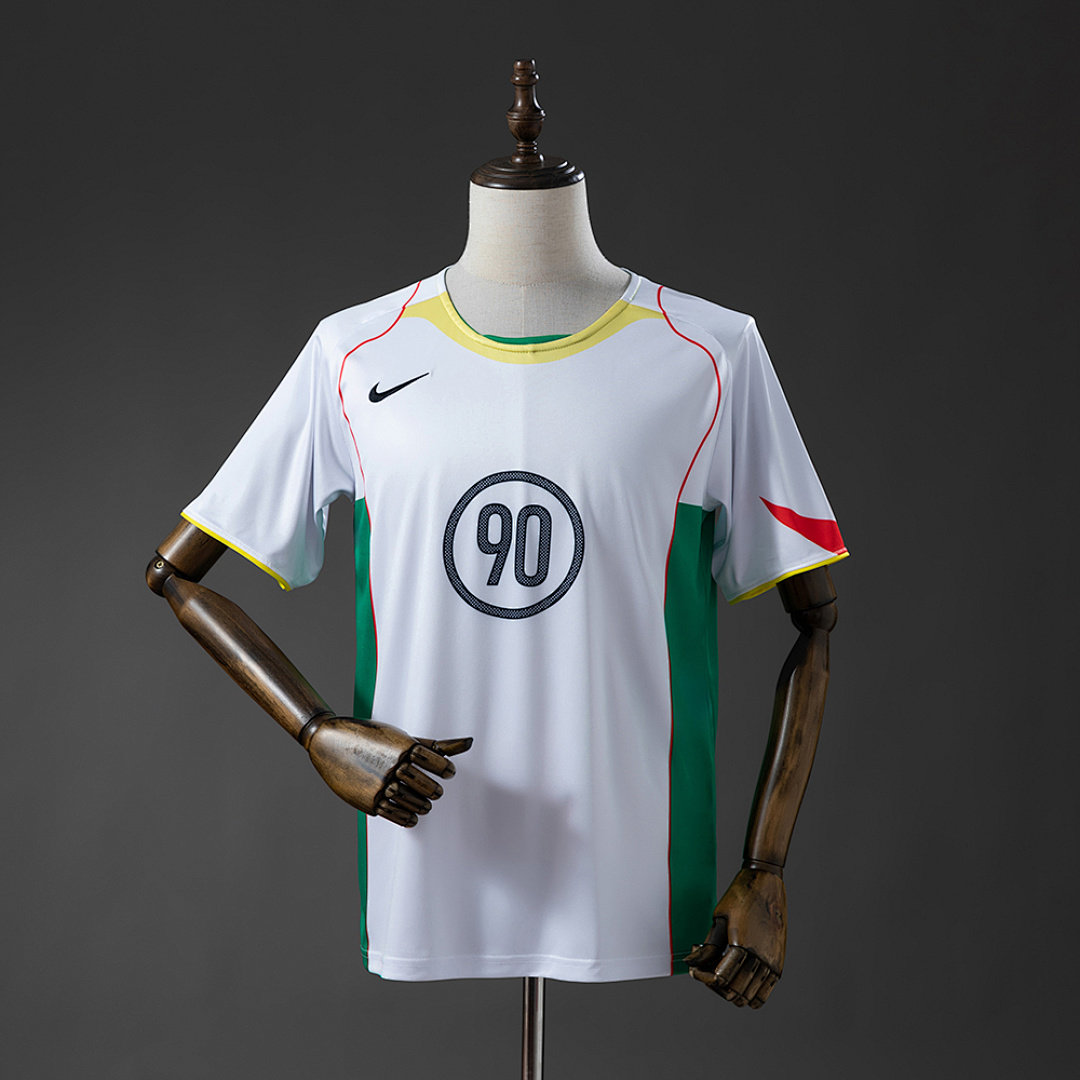 2025 T90 Series - White with Green Trim Jerseys S-4XL, foto 1