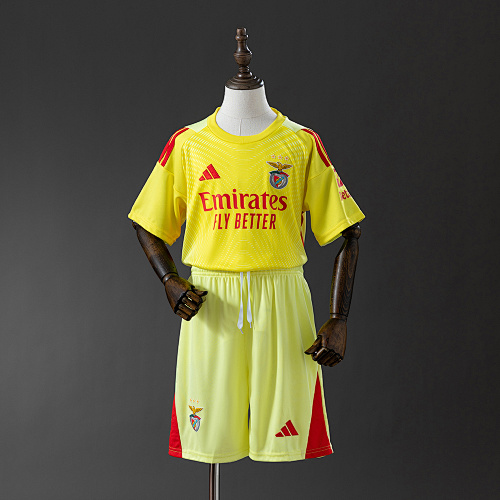25/26 Kids Benfica Goleiro Tamanho: 16-28
