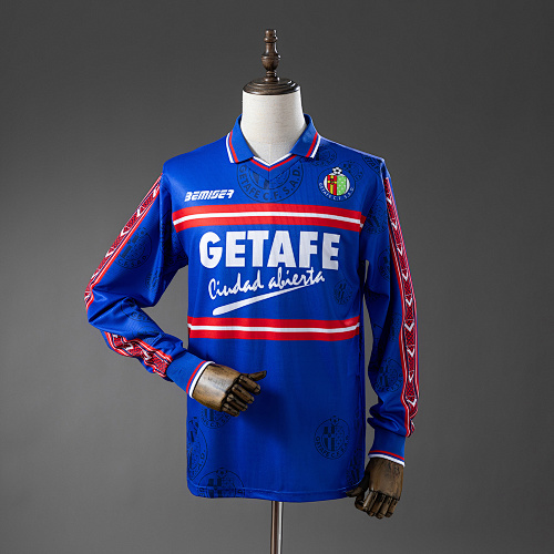 Getafe 98/99 Titular Manga longa Retrô Camisa S-XXL