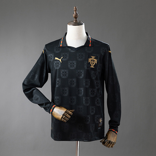 Portugal 2026 Edição especial - Black Panther Manga longa Camisa S-4XL