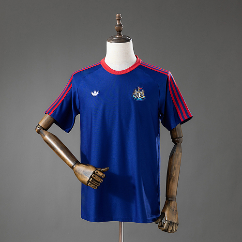 Newcastle United Terrace Icons T-Shirt Blue S-XXL