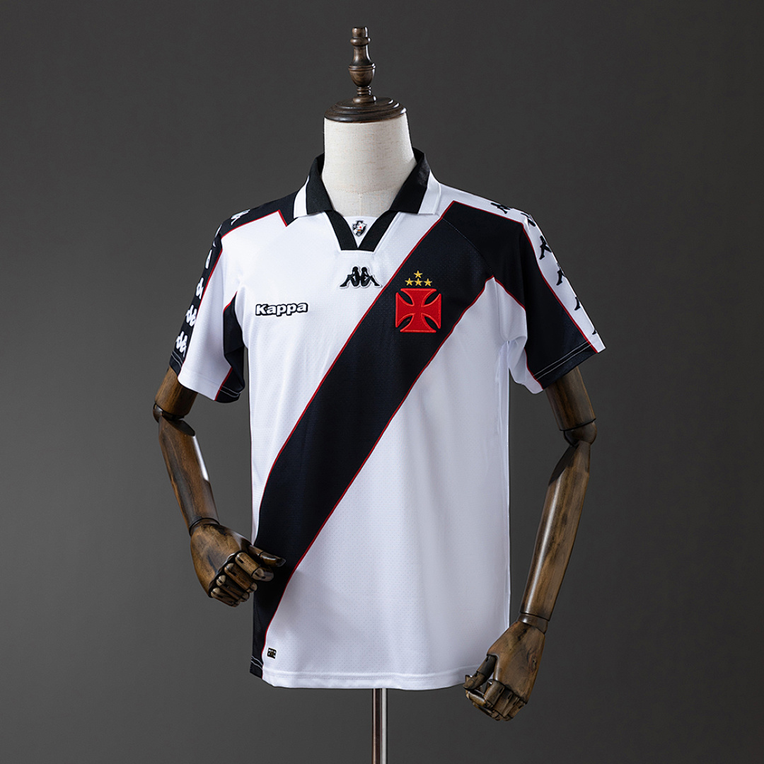 Retrô Vasco da Gama 1997 White S-4XL, foto 1