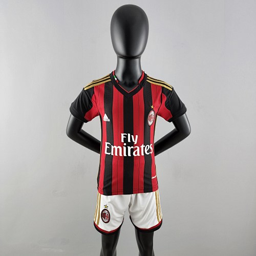 Retrô AC Milan 13/14 kids Titular Tamanho:16-28