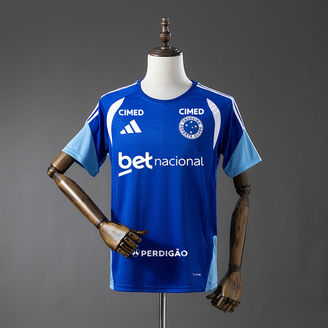 Cruzeiro 26/27 All sponsors Training - Blue Camisa S-4XL, foto 1