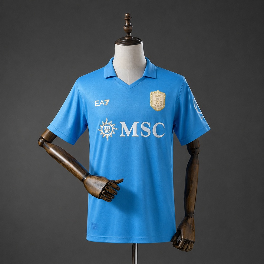 Napoli 26/27 Titular Camisa S-4XL, foto 1