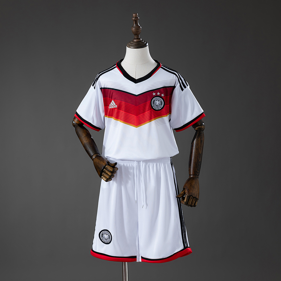 Germany 2014 Titular Retrô Kit infantil Tamanho 16-28, foto 1