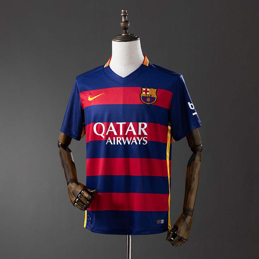 Retrô 15/16 Barcelona Titular S-XXL, foto 1