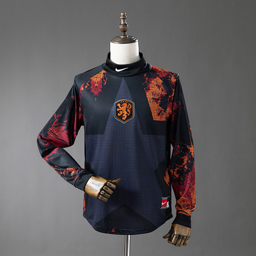 Netherlands 2026 Goleiro Manga longa Camisa S-XXL