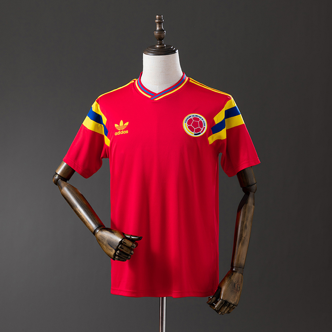 Retrô Colombia 1990 Visitante S-XXL, foto 1