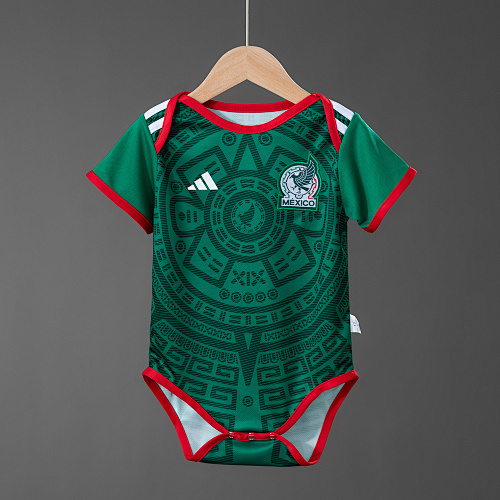 Mexico 26/27 Baby Titular Camisa Tamanho 9/12