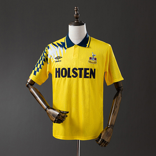 Retrô Tottenham 92/94 Visitante Yellow S-XXL