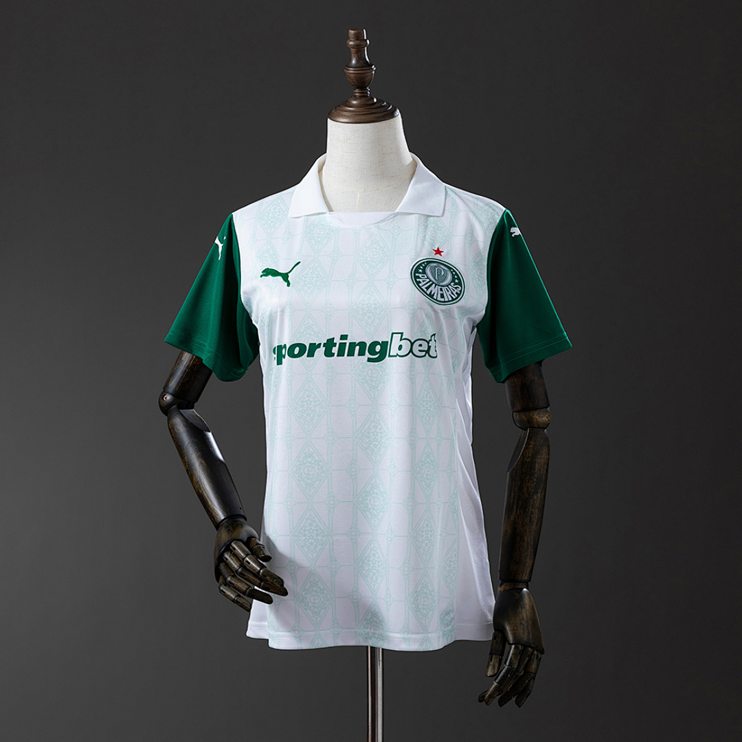 Palmeiras 25/26 Feminina Visitante Camisa S-XXL, foto 1