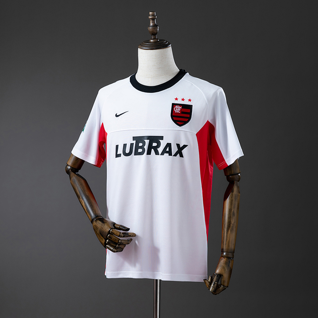 Retrô Flamengo 2001/02 Visitante Retrô Camisa S-XXL, foto 1