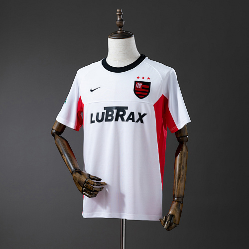Retrô Flamengo 2001/02 Visitante Retrô Camisa S-XXL