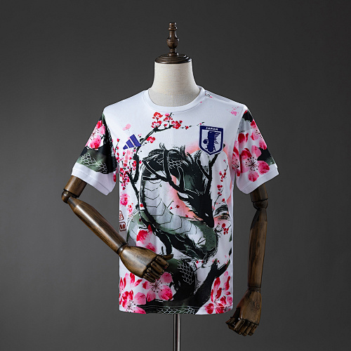 Japan 25/26 Edição especial Dragon Pattern Camisa S-XXL