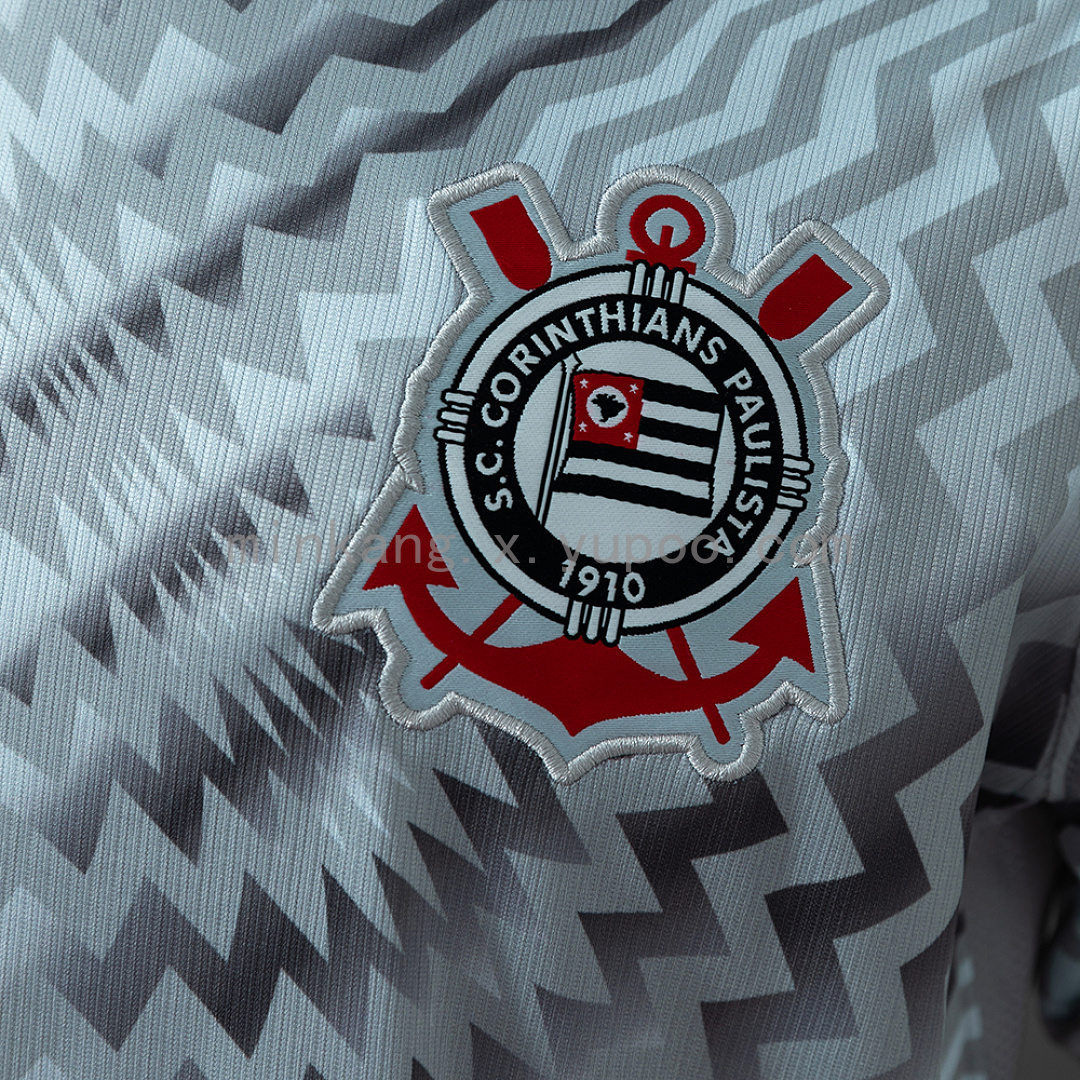 Corinthians 26/27 Goleiro-Grey Camisa S-4XL, foto 6