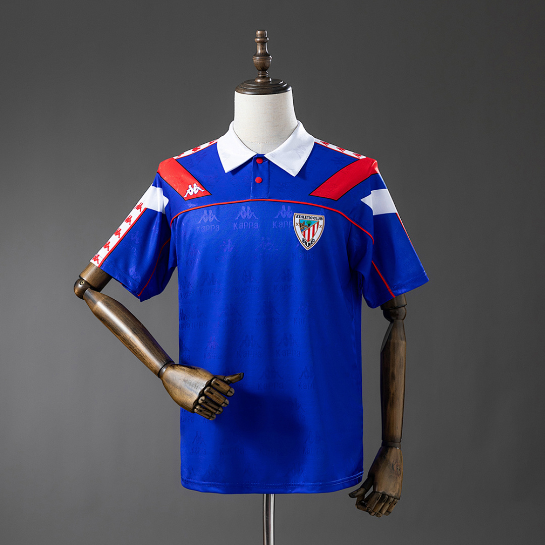 Athletic Bilbao 94/95 Visitante Retrô Camisa S-XXL, foto 1