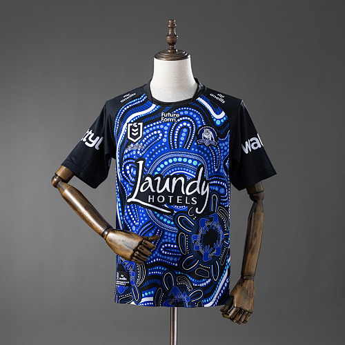 NRL Canterbury-Bankstown Bulldogs 2025 Indigenous Camisa S-5XL