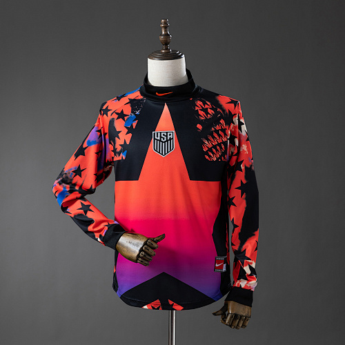 USA 2026 Goleiro Manga longa Camisa S-XXL