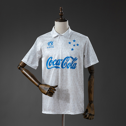Cruzeiro 93/94 Visitante Retrô Camisa S-XXL