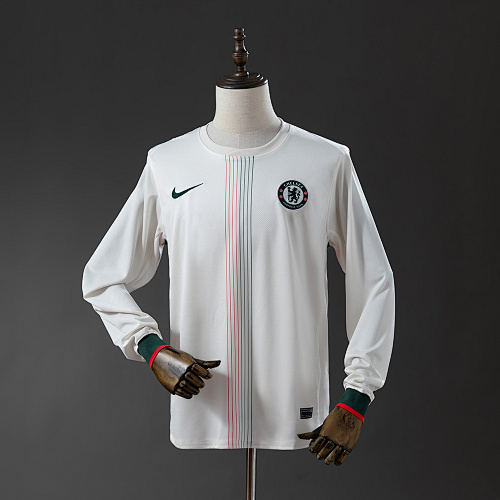 Chelsea 25/26 Visitante Manga longa Camisa S-4XL