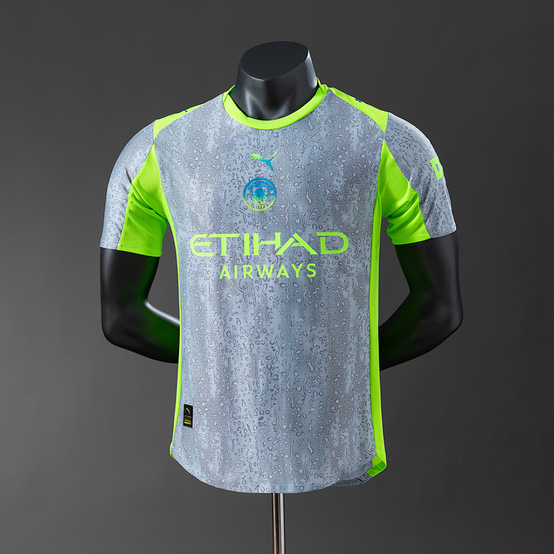 Manchester City 25/26 Versão jogador Terceira Camisa S-5XL, foto 1