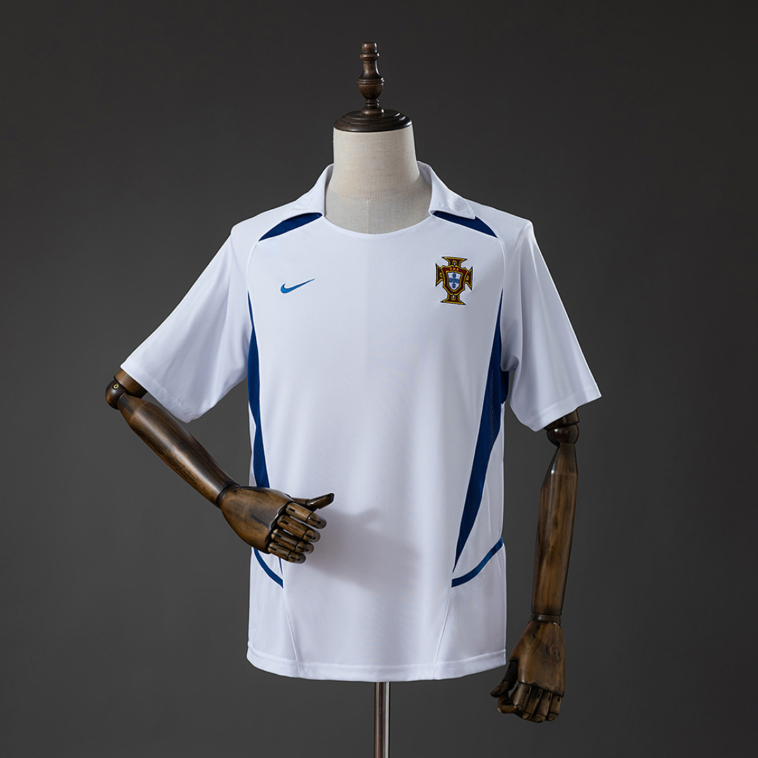 Portugal 2002 Visitante Retrô Camisa S-XXL, foto 1