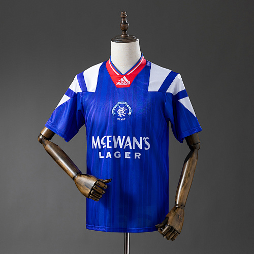 Rangers 92/94 Titular Retrô Camisa S-XXL