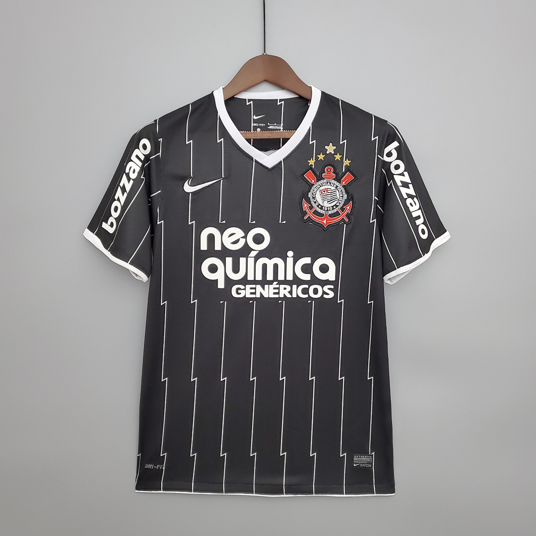 Retrô 11/12 Corinthians Visitante S-XXL, foto 1