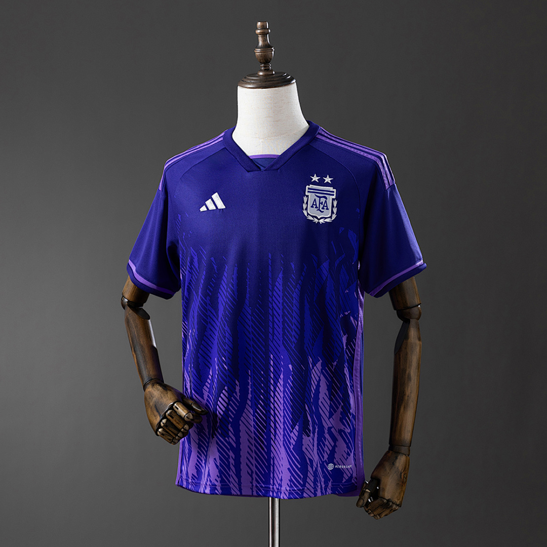 2022 Argentina World Cup Camisa Visitante S-XXXL, foto 1
