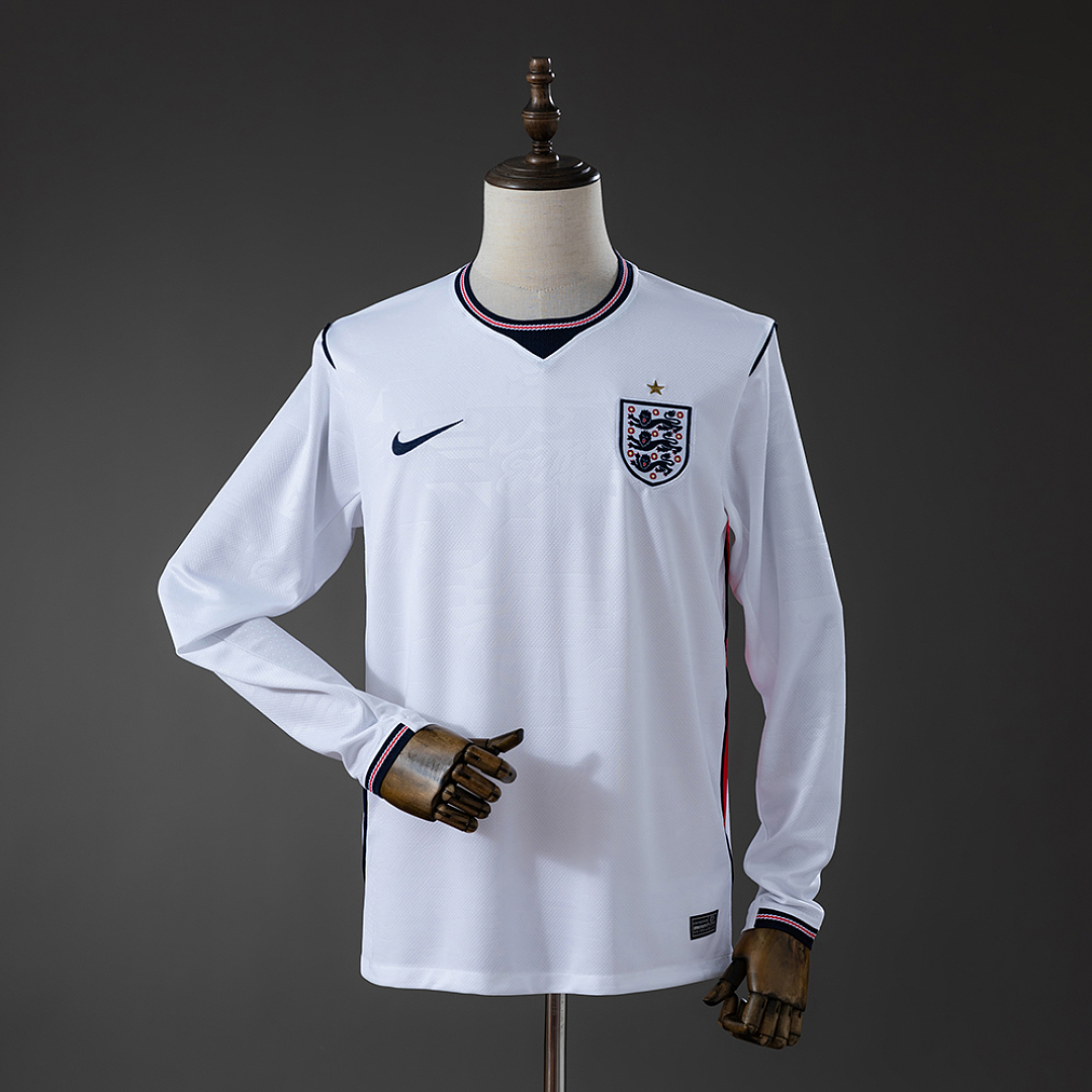 England 2026 Titular Manga longa Camisa S-3XL, foto 1