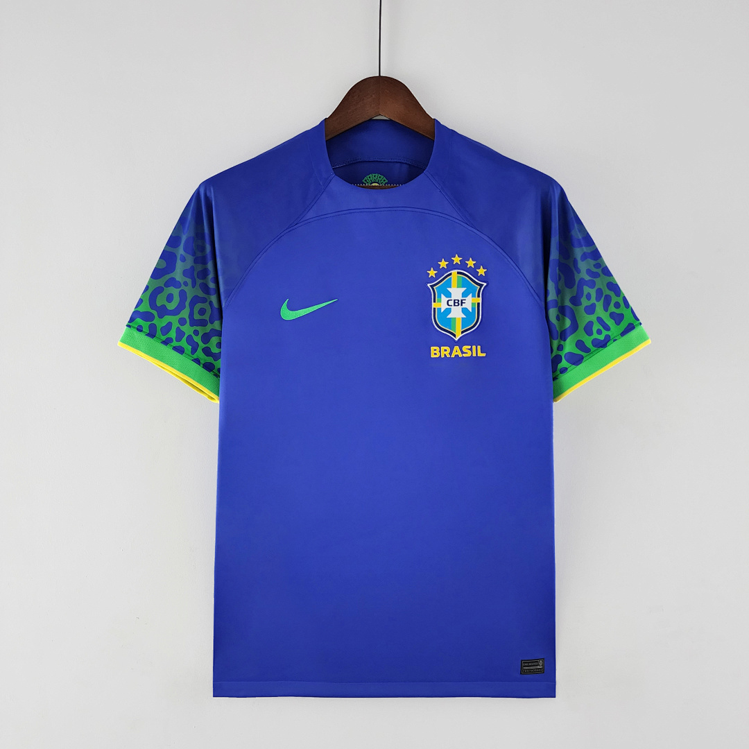 2022 Brazil World Cup Camisa Visitante S-4XL, foto 1