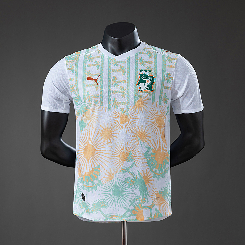 Ivory Coast 2026 Visitante Versão jogador Camisa S-2XL