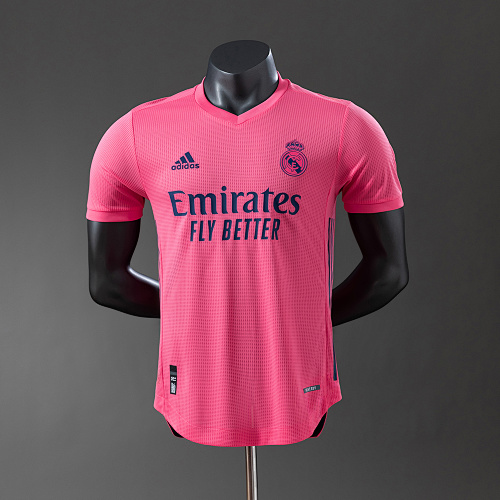 Real Madrid 20/21 Versão jogador Retrô Visitante Camisa S-3XL
