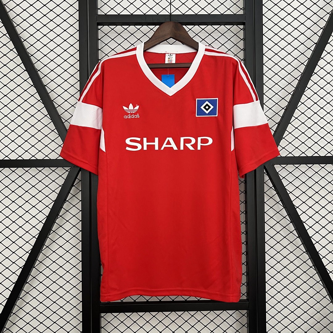 Retrô Hamburg 1988 Red S-XXL, foto 1
