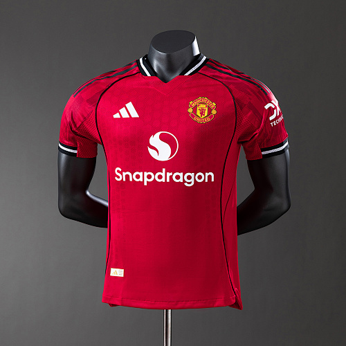 M-U 25/26 Titular Versão jogador Camisa S-4XL